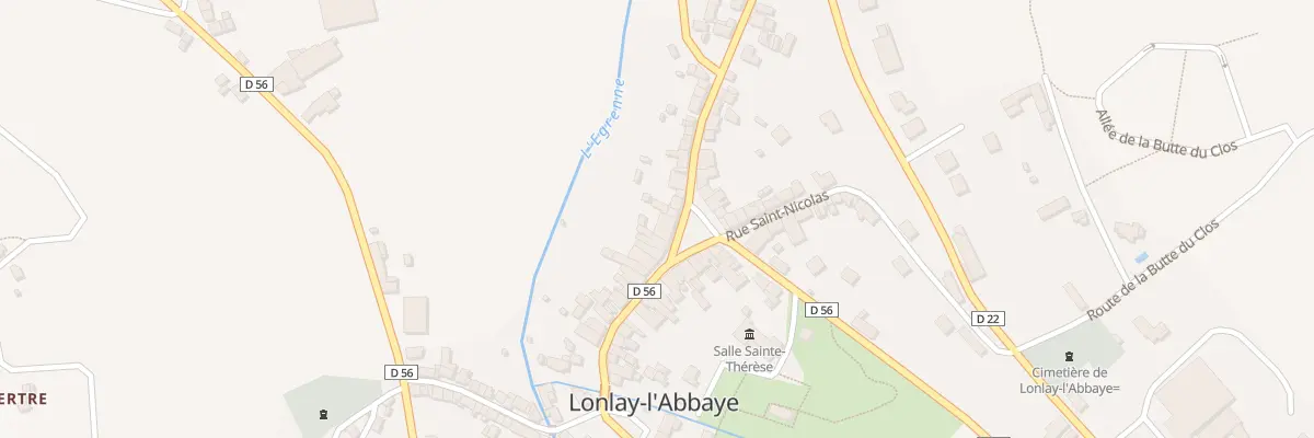 Plan du 3 Pl Jules Levée à Lonlay-l’Abbaye
