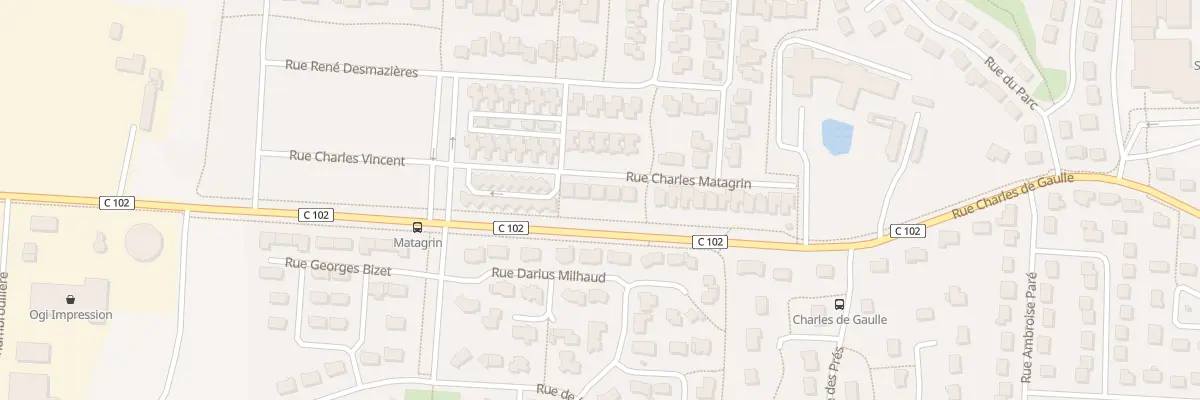 Plan du 65 Rue Charles Matagrin à Bonchamp-lès-Laval