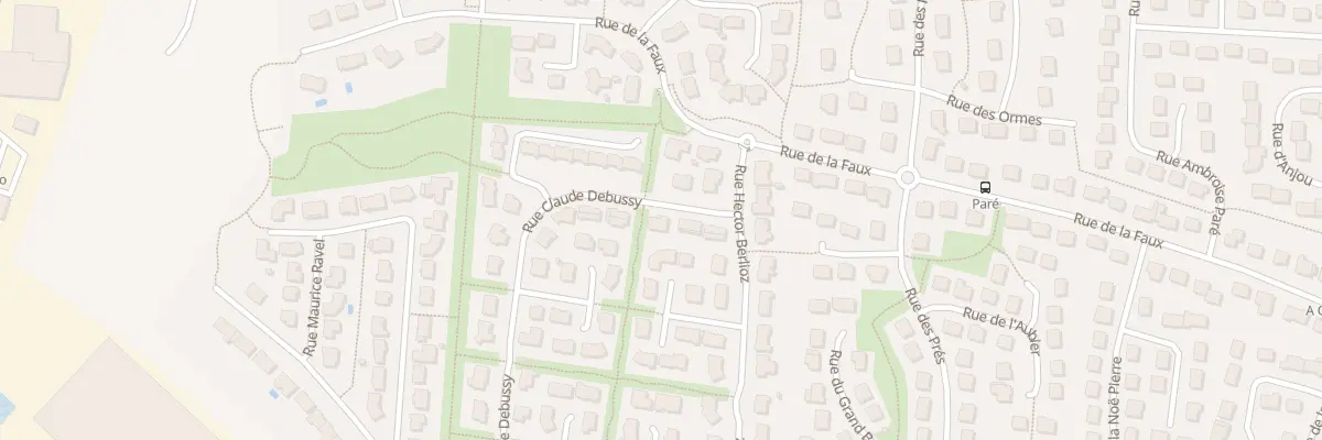 Plan du 5 Rue Claude Debussy à Bonchamp-lès-Laval