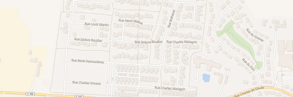 Plan du 3 Rue Isidore Boullier à Bonchamp-lès-Laval