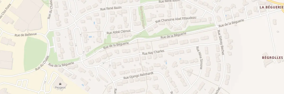 Plan du 19 Rue Ray Charles à Chemillé-en-Anjou