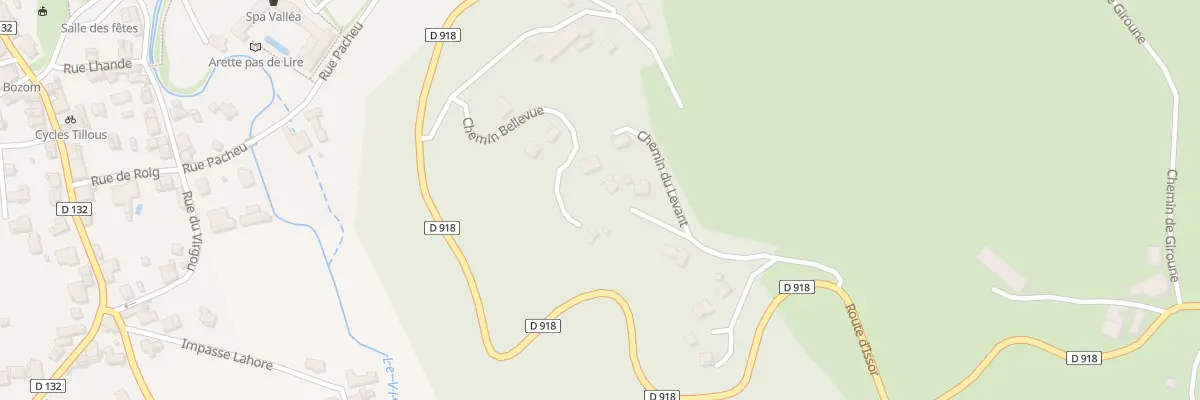 Plan du 217 Che Aurasse de Haut à Arette