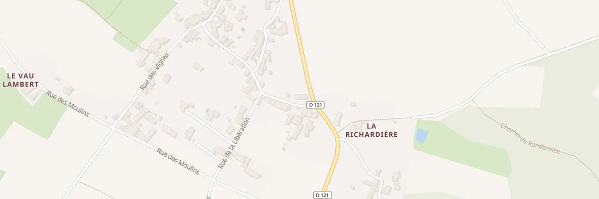 Plan du 2 Rue des Grands Crus à Chaudefonds-sur-Layon