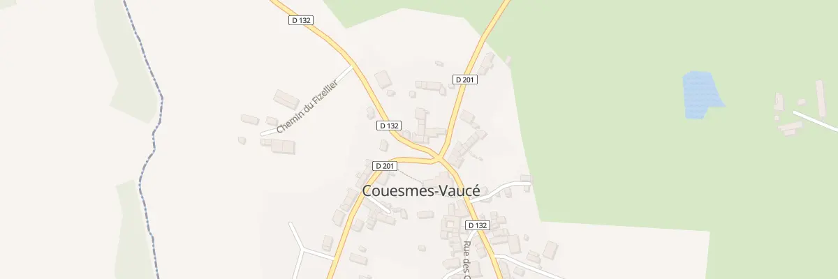 Plan du 62 Rue du Six Aout 1944 à Couesmes-Vaucé