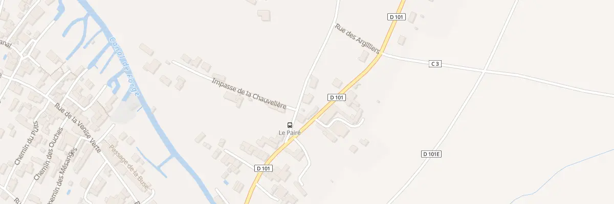 Plan du 6 Rue du Grand Pré à Saint-Hilaire-la-Palud