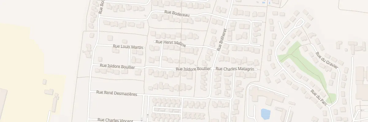 Plan du 6 Rue Isidore Boullier à Bonchamp-lès-Laval