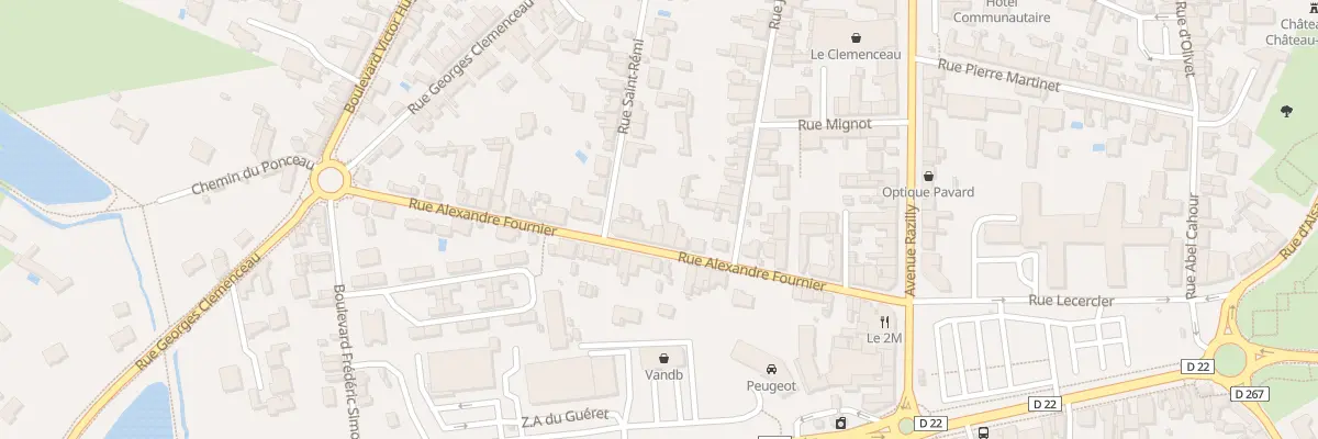 Plan du 26 Rue Alexandre Fournier à Château-Gontier-sur-Mayenne
