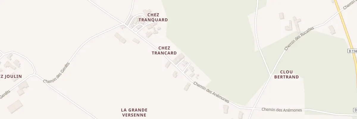 Plan du 3 Imp des Lilas à Archingeay