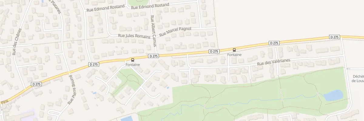 Plan du 2 Rue des Valérianes à Louverné