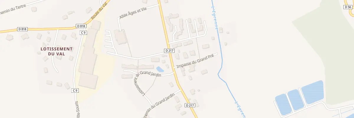 Plan du 1 Imp du Grand Pré à Lonlay-l’Abbaye
