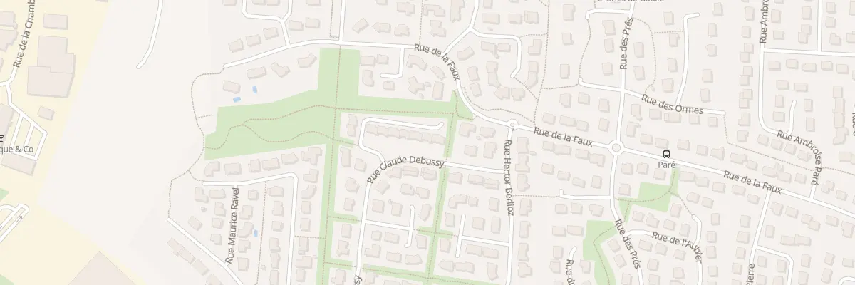 Plan du 8 Rue Claude Debussy à Bonchamp-lès-Laval