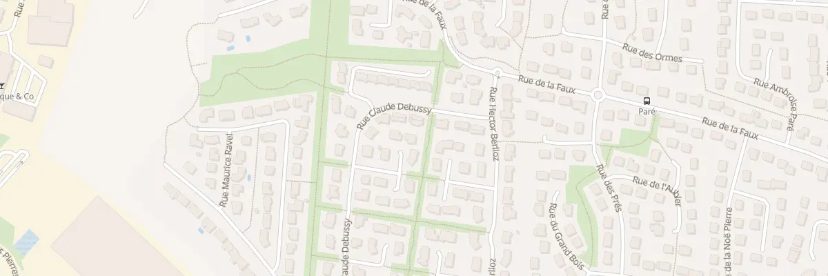 Plan du 21 Rue Claude Debussy à Bonchamp-lès-Laval