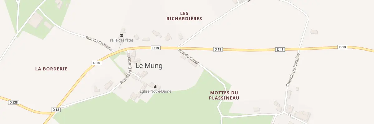 Plan du 4 Che de l’Anglee au Mung