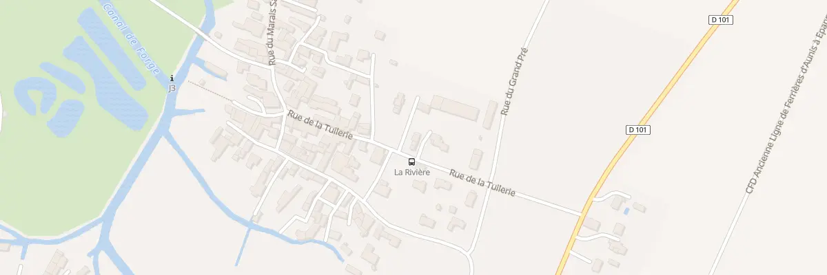 Plan du 22 Rue de la Tuilerie à Saint-Hilaire-la-Palud