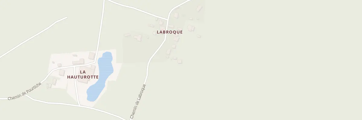 Plan du 7 Che de Labroque au Barp