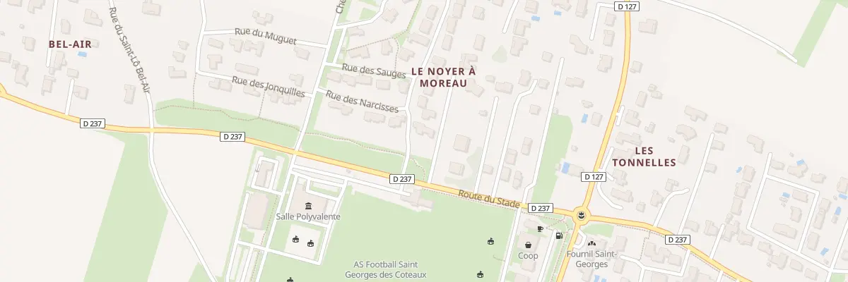 Plan du 2 Rue des Amaryllis à Saint-Georges-des-Coteaux