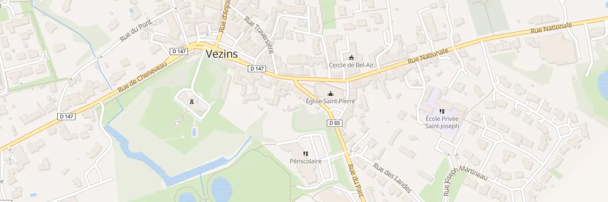 Plan du 4 Rue du Parc à Vezins