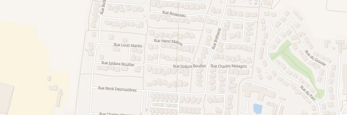 Plan du 8 Rue Isidore Boullier à Bonchamp-lès-Laval