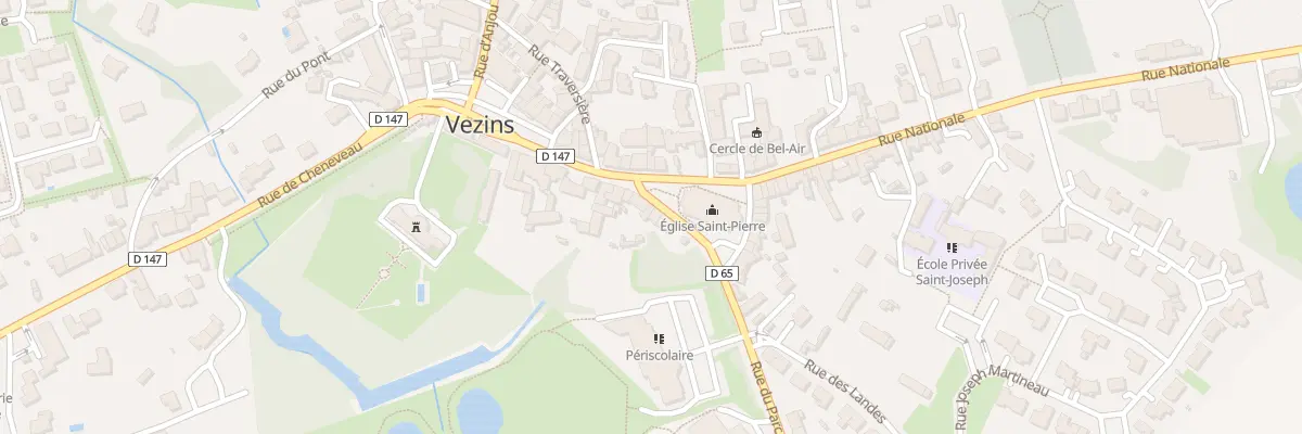 Plan du 2B Rue du Parc à Vezins