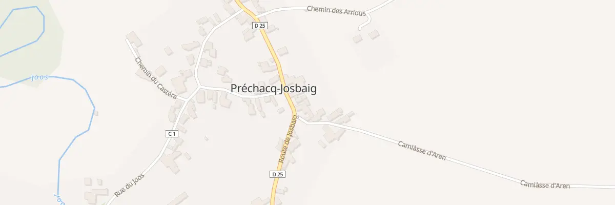 Plan du 31 Rte de Josbaig à Préchacq-Josbaig