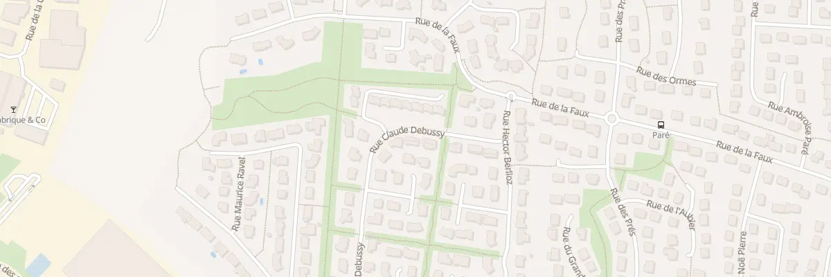 Plan du 9 Rue Claude Debussy à Bonchamp-lès-Laval