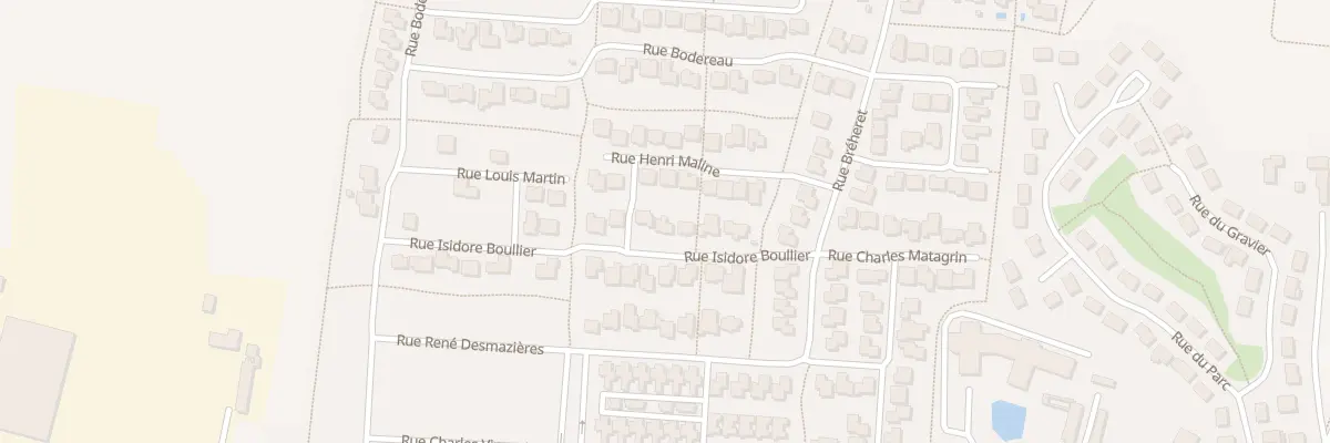 Plan du 10 Rue Isidore Boullier à Bonchamp-lès-Laval