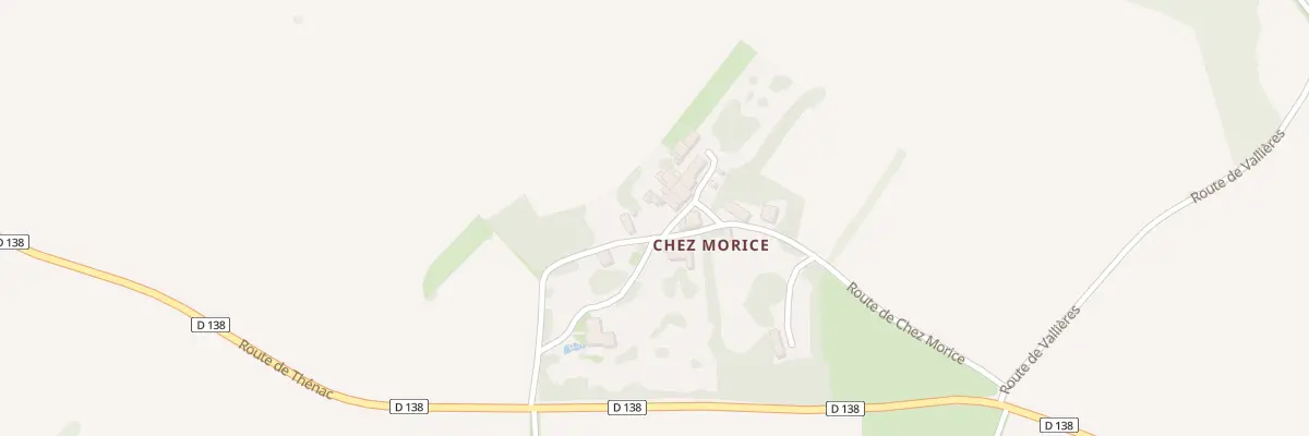 Plan du 15 Rte Chez Morice à Rétaud