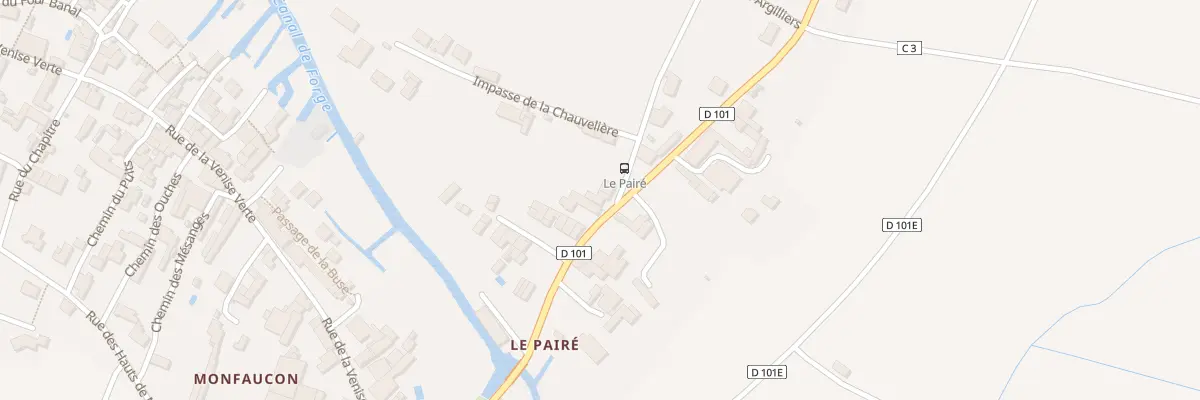 Plan du 49 Rte du Pont de Paire à Saint-Hilaire-la-Palud