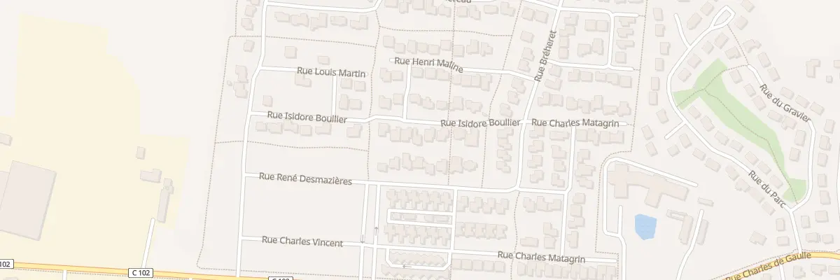 Plan du 11 Rue Isidore Boullier à Bonchamp-lès-Laval