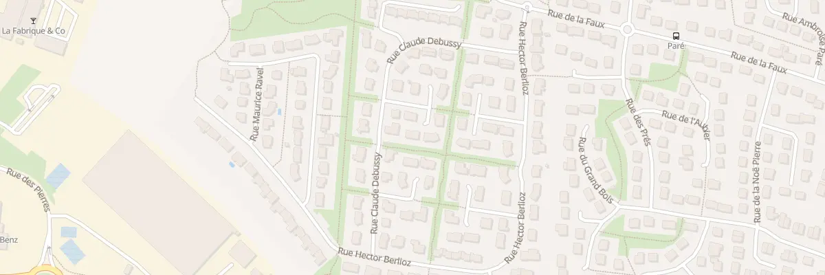 Plan du 29 Rue Claude Debussy à Bonchamp-lès-Laval