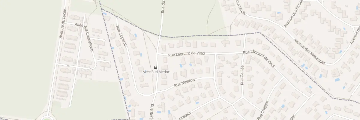 Plan du 1 Rue Léonard de Vinci à Saint-Médard-en-Jalles