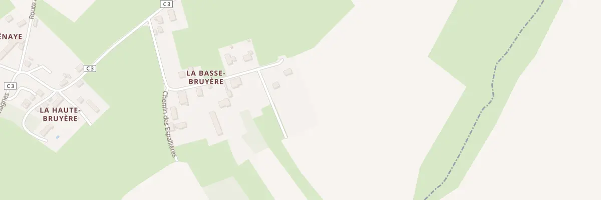 Plan du 10 Che de la Basse Bruyère à Amayé-sur-Seulles