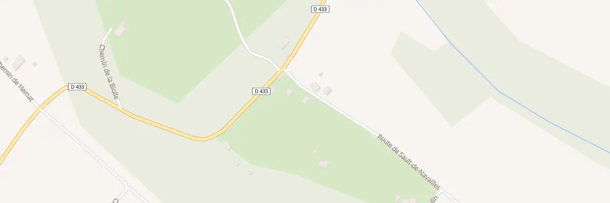 Plan du 62 Rte de Sault-de-navailles à Bonnegarde