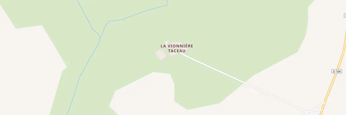 Plan du 2 La Vionniere Taceau à Contest