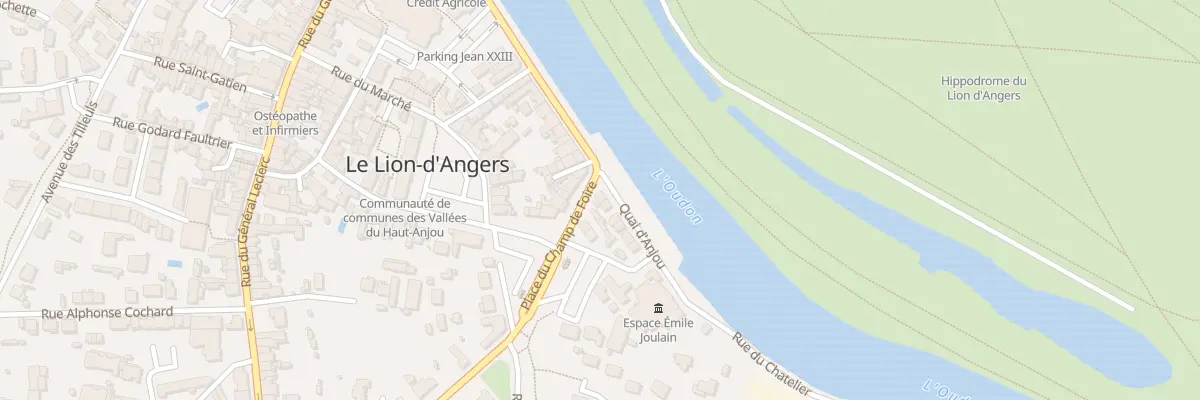 Plan du 40 Quai d’Anjou au Lion-d’Angers