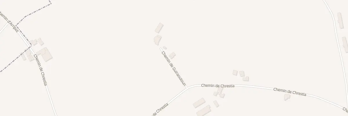 Plan du 100 Che de Guiraoutoun à Bonnegarde