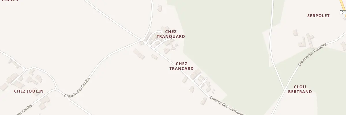 Plan du 20 Che des Anémones à Archingeay