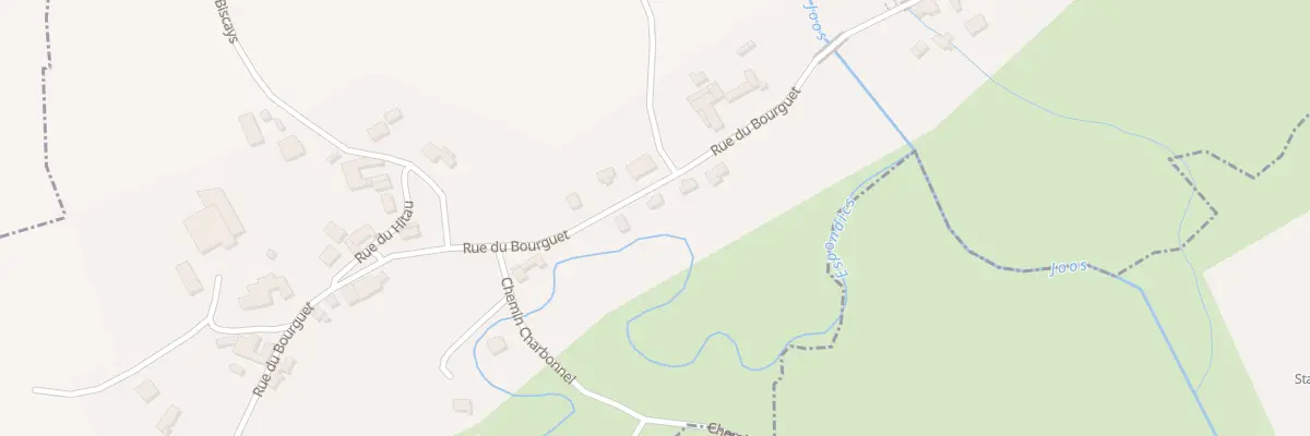 Plan du 15 Rue du Bourguet à Geüs-d’Oloron