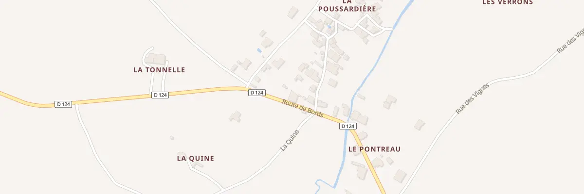 Plan du 14B Rte de Bords à Saint-Savinien