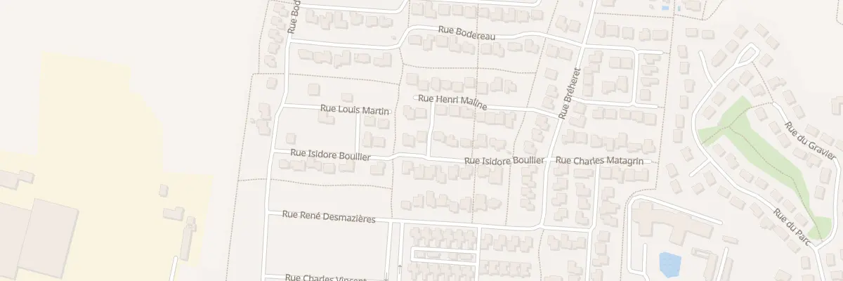 Plan du 14 Rue Isidore Boullier à Bonchamp-lès-Laval