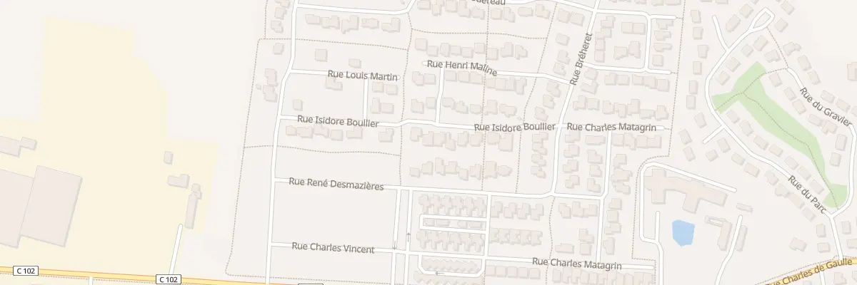 Plan du 15 Rue Isidore Boullier à Bonchamp-lès-Laval