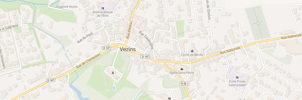 Plan du 2 Imp des Marchands à Vezins