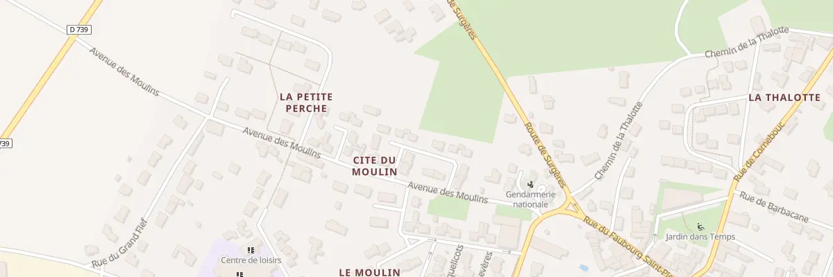 Plan du 10 Rue du Fer a Cheval à Tonnay-Boutonne