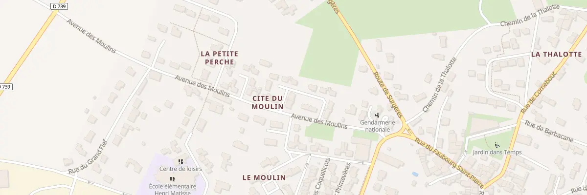 Plan du 9 Rue du Fer a Cheval à Tonnay-Boutonne
