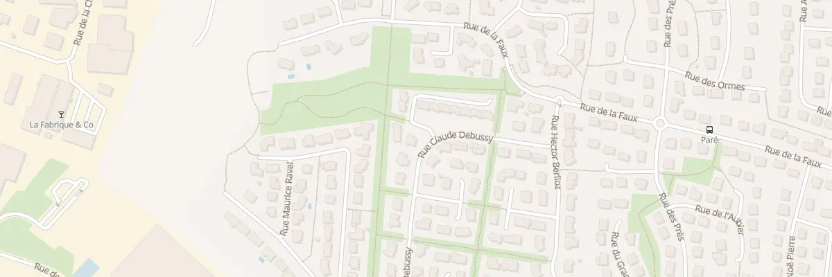 Plan du 34 Rue Claude Debussy à Bonchamp-lès-Laval