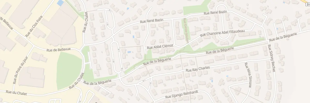 Plan du 2 Rue de l’Abbé Jean Clémot à Chemillé-en-Anjou