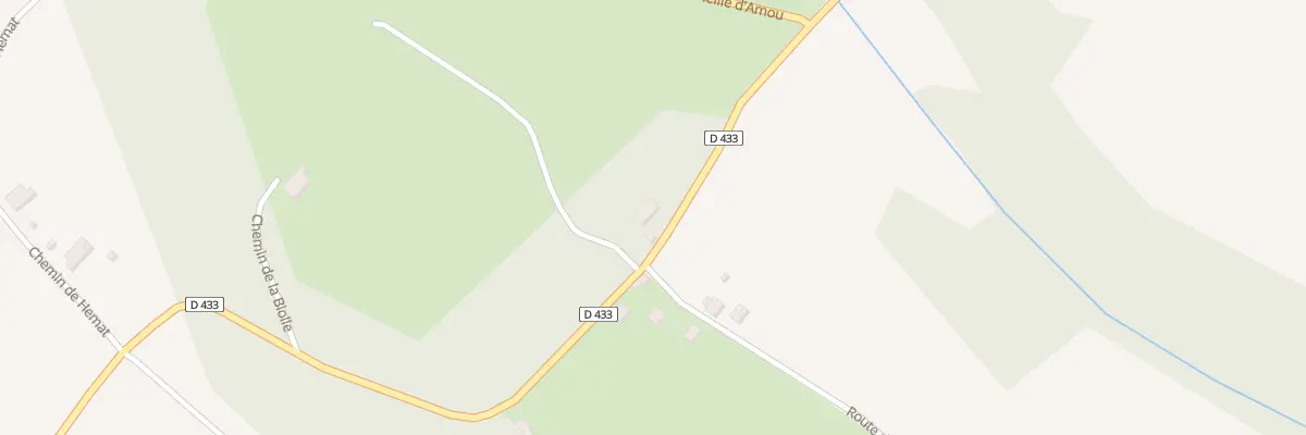 Plan du 800 Rte du Bourg à Bonnegarde