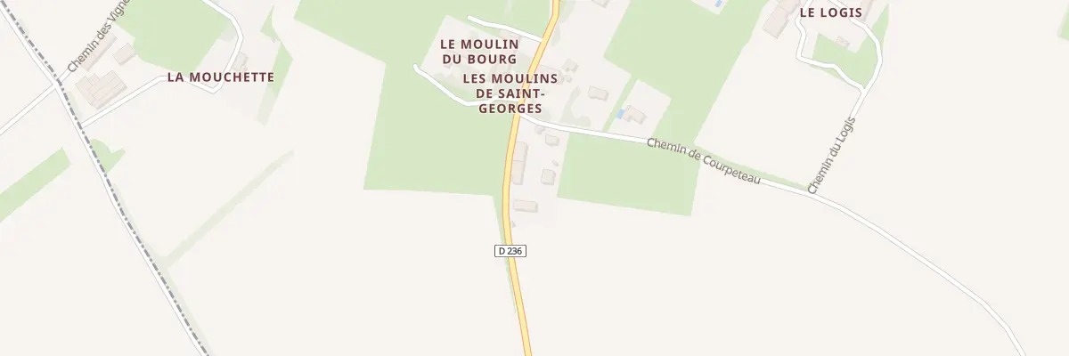 Plan du 13 Rue des Moulins à Saint-Georges-des-Coteaux