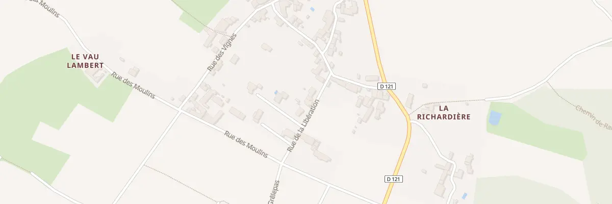 Plan du 4 Rue de la Libération à Chaudefonds-sur-Layon