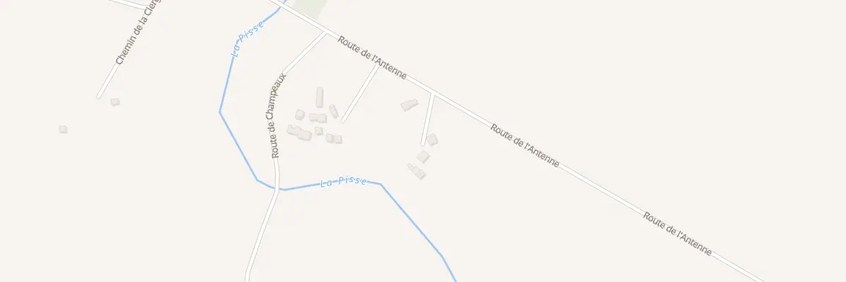 Plan du 287 La Vallee de Champeaux à Saint-Fraimbault